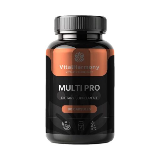 VitalHarmony Multi Pro - Premium Multivitamīni kapsulas N90