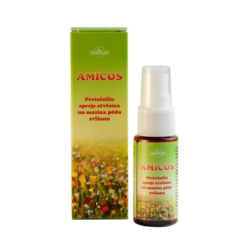 AMICOS pėdų dezinfekavimo purškalas 20 ml