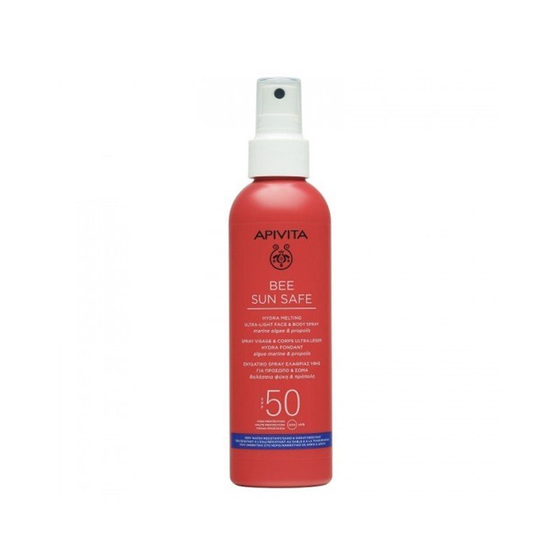 APIVITA Bee SPF50 Purškiklis nuo saulės 200 ml