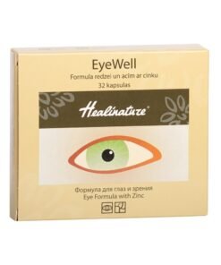 APTIEKAS PRODUKCIJA Healinature EyeWell valem silmadele ja nägemisele tsink-kõvad želatiinkapslid N32