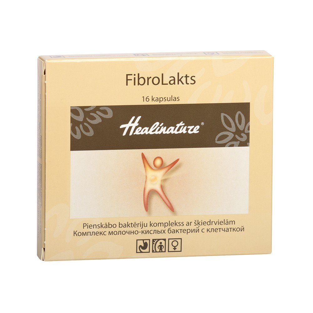 APTIEKAS PRODUKCIJA Healinature Fibrolakts kapuslas N16