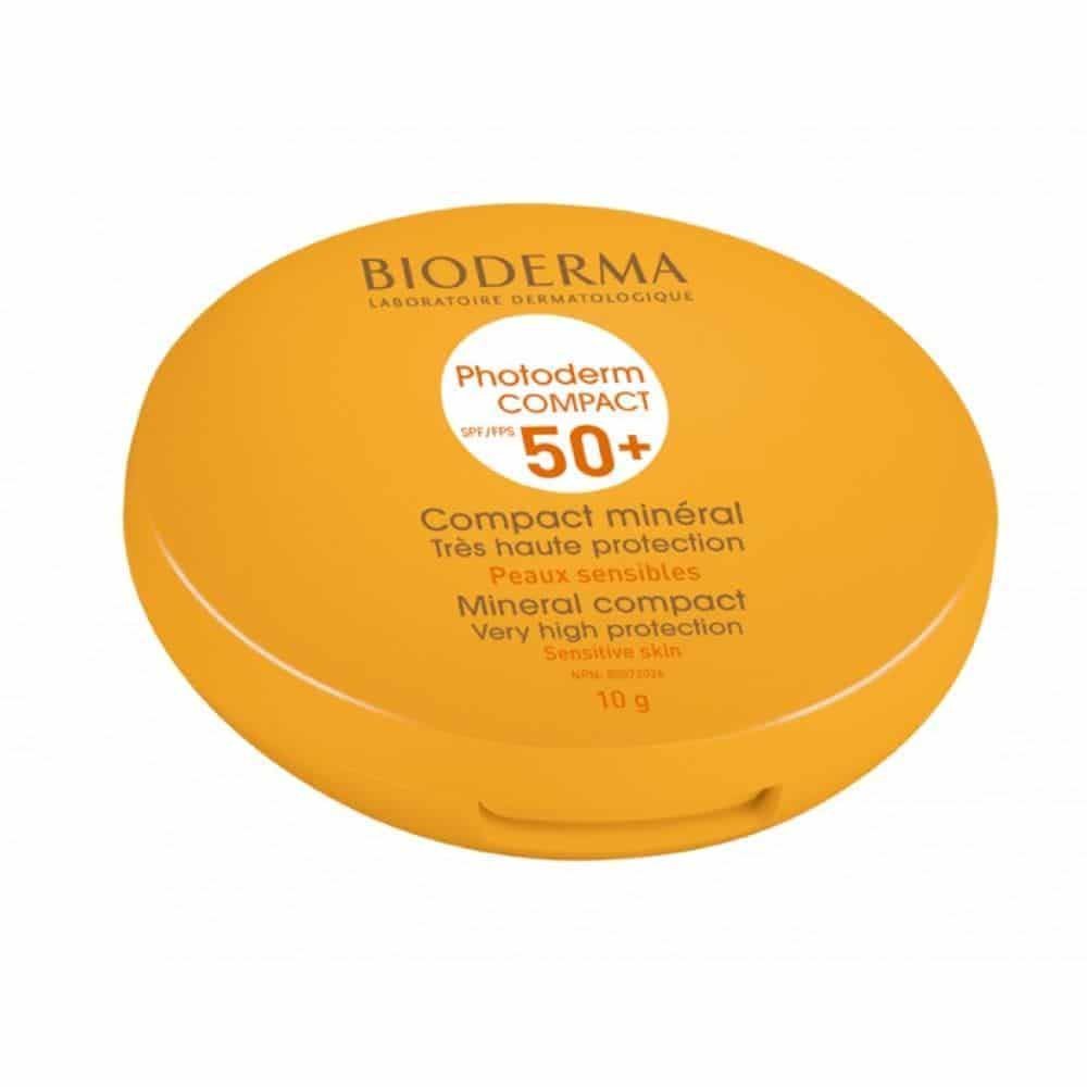 BIODERMA Photoderm MAX SPF 50+ Compact minerālais kompaktpūderis (ar gaišu toni) 10 g