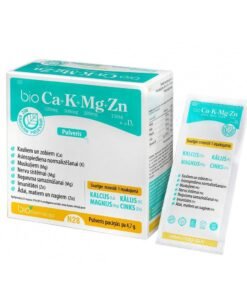 BIOFARMACIJA BIO CA+K+MG+ZN ar D3 vit. pulveris N28