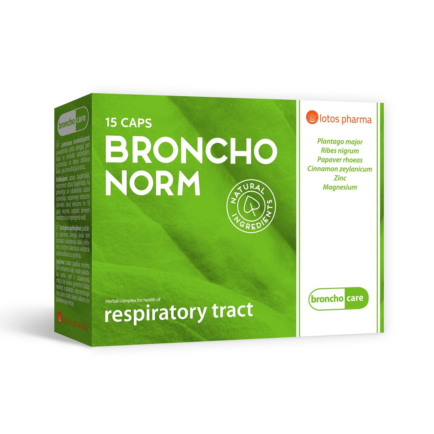 BronchoNorm kapslid N15