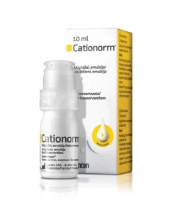 CATIONORM Säilitusaineteta silmatilkade emulsioon 10 ml