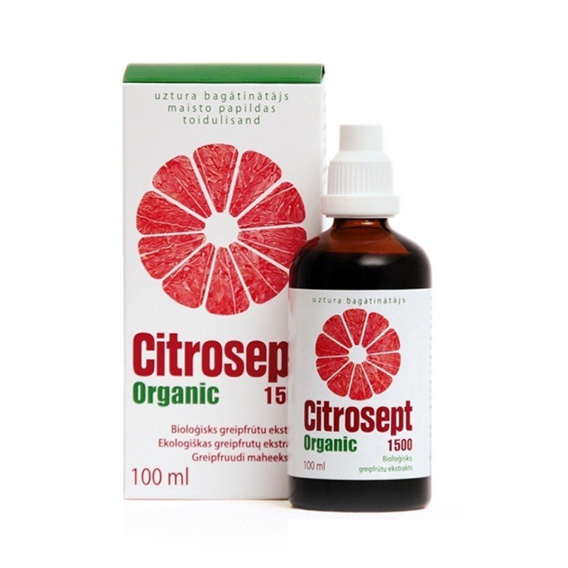 CITROSEPT Organic 1500 lašų 100 ml