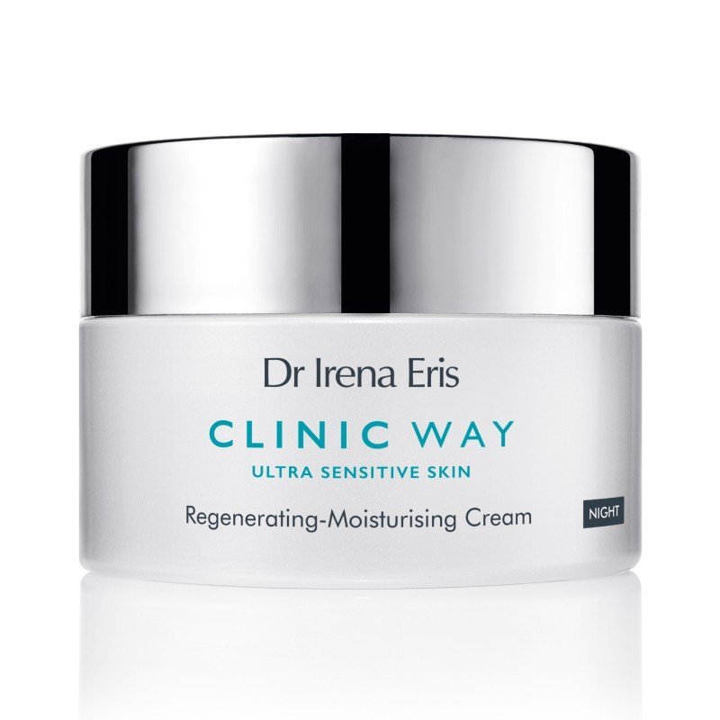CLINIC WAY Drėkinamasis atkuriamasis drėkinamasis naktinis kremas 50 ml