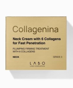 COLLAGENINA kakla un dekolte zonas krēms ar 6 veidu kolagēniem, intensitāte 3 50 ml