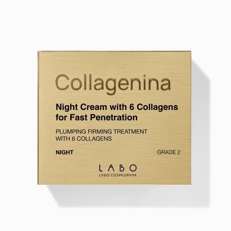 COLLAGENINA naktinis kremas su 6 rūšių kolagenais, intensyvumas 2 50 ml