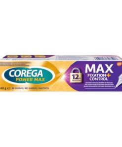 COREGA Max Fixation + Control kreem proteeside kinnitamiseks 40 g