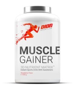 DION SPORTLAB Muscle Gainer Maasika maitsepulber 1250 g