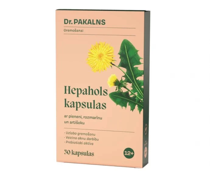 DR. PAKALNS Hepahols kapsulas N30