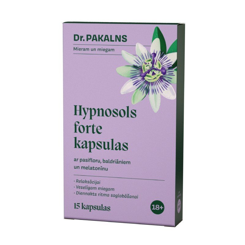 DR. PAKALNS Hypnosols Forte kapsulas N15