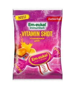 DR.SOLDAN Em-Eukal ImmunStark Vitamin Shot karamellid ilma suhkruta 75 g
