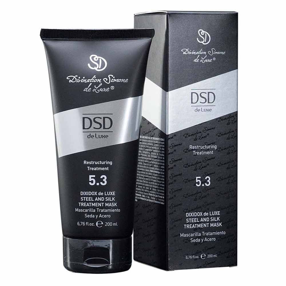 DSD de Luxe 5.3 kaukė pažeistų plaukų struktūrai atkurti 200 ml