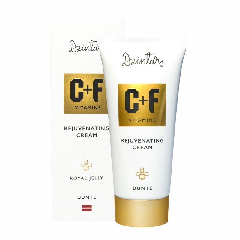 DZINTARS Dunte atjaunojošs krēms ar C un F vitamīniem 50 ml