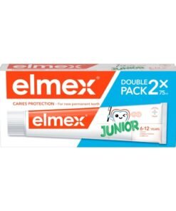 ELMEX Junior zobu pasta 6-12 gadi 75 ml 1+1 komplekts