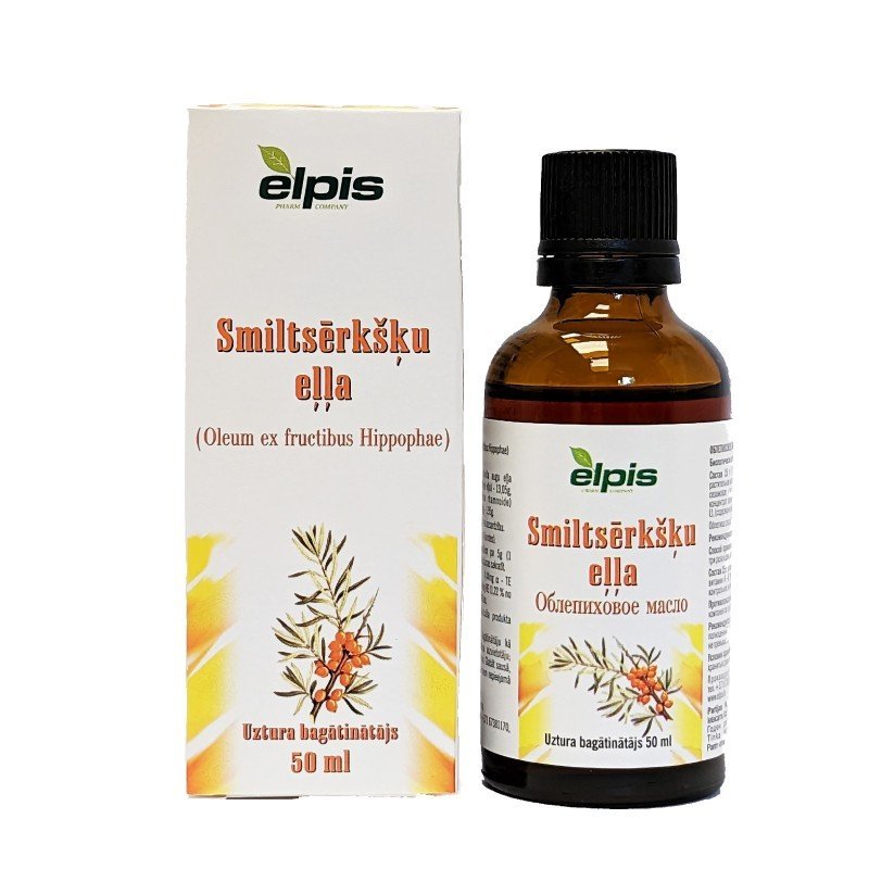ELPIS astelpajuõli 50 ml