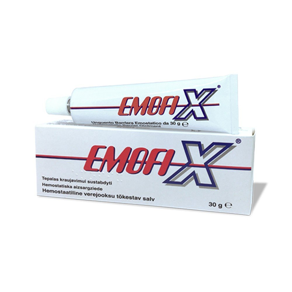 EMOFIX Hemostatiska ziede 30 g