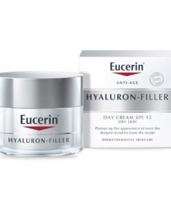 EUCERIN Hyaluron-Filler päevakreem SPF 15-ga kuivale nahale 50 ml