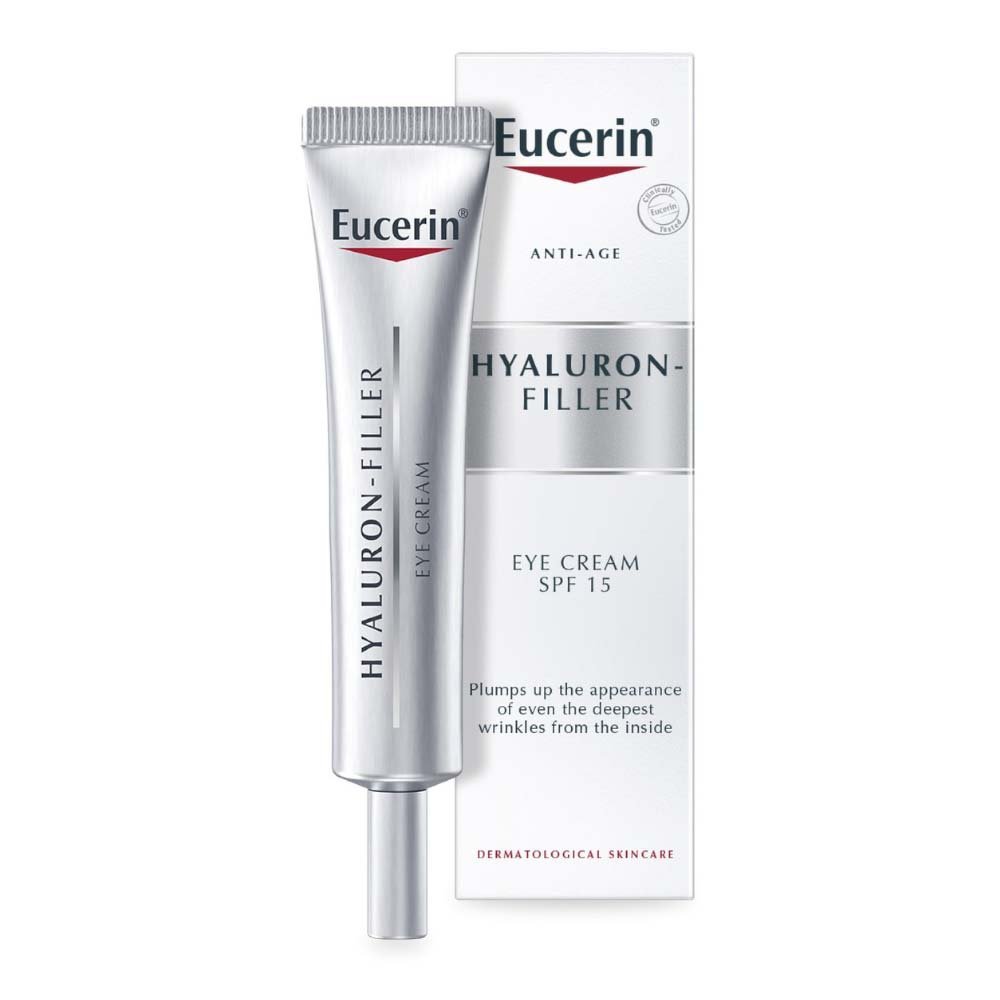 EUCERIN Hyaluron-Filler SPF 15 silmaümbruskreem 15 ml
