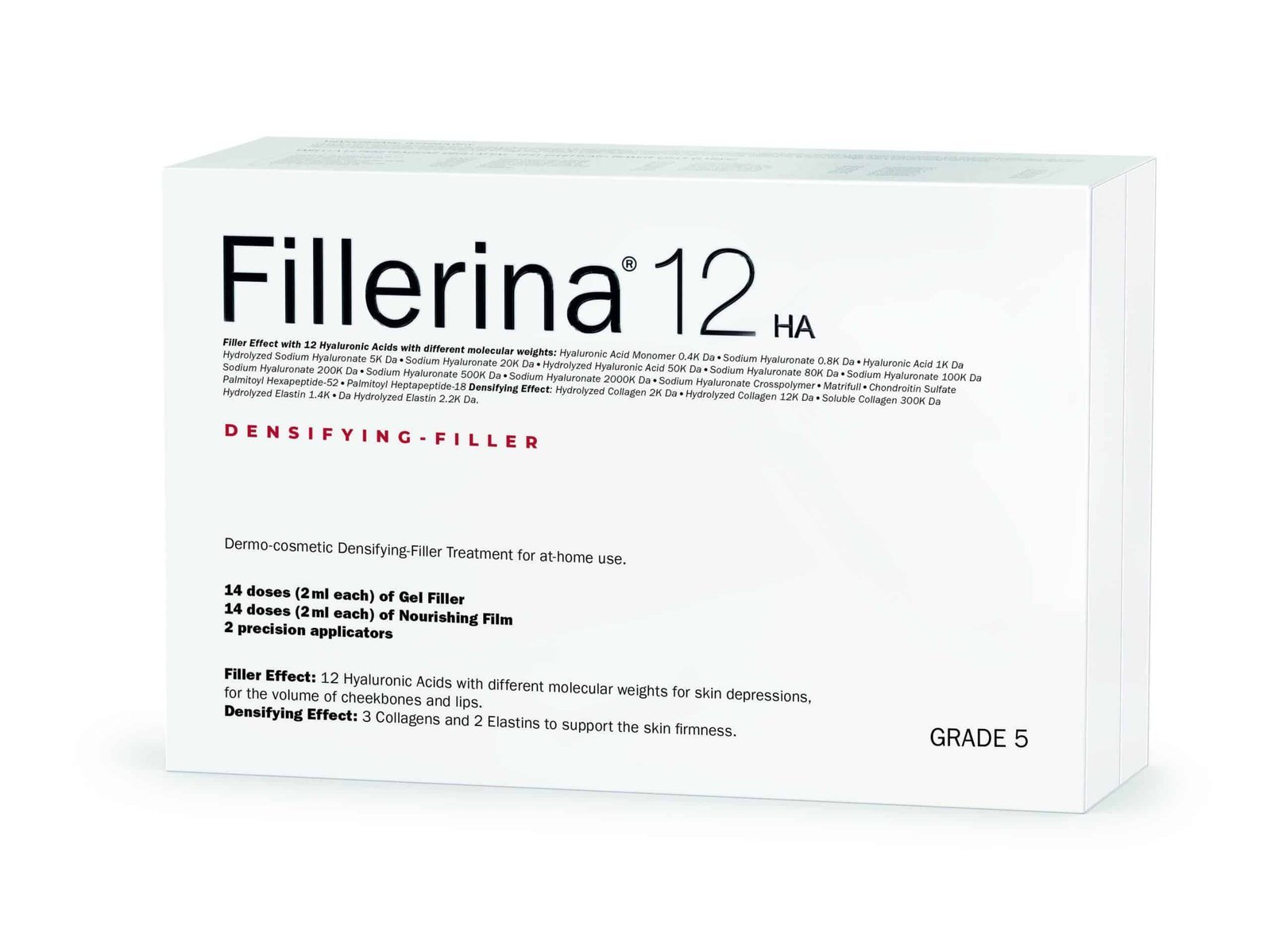 FILLERINA 12HA dermoksmetikos užpildų rinkinys, Intensity 5, 30 ml x N2
