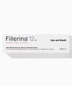 FILLERINA 12HA geel huultele ja huulepiirkonna intensiivsusele 3,7 ml