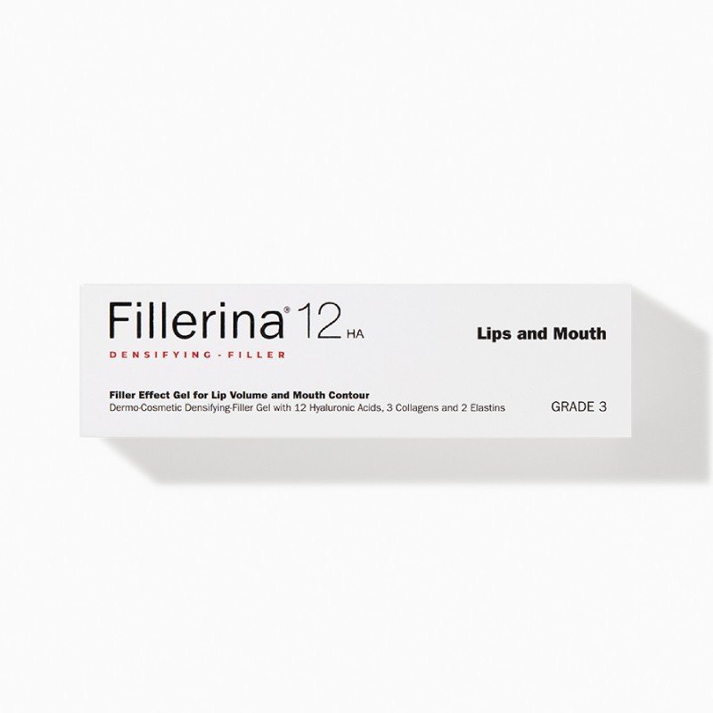 FILLERINA 12HA gelis lūpoms ir lūpų zonos intensyvumui 3,7 ml
