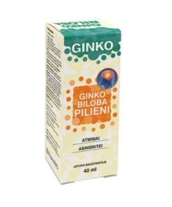 GINKO BILOBA pilieni 40 ml