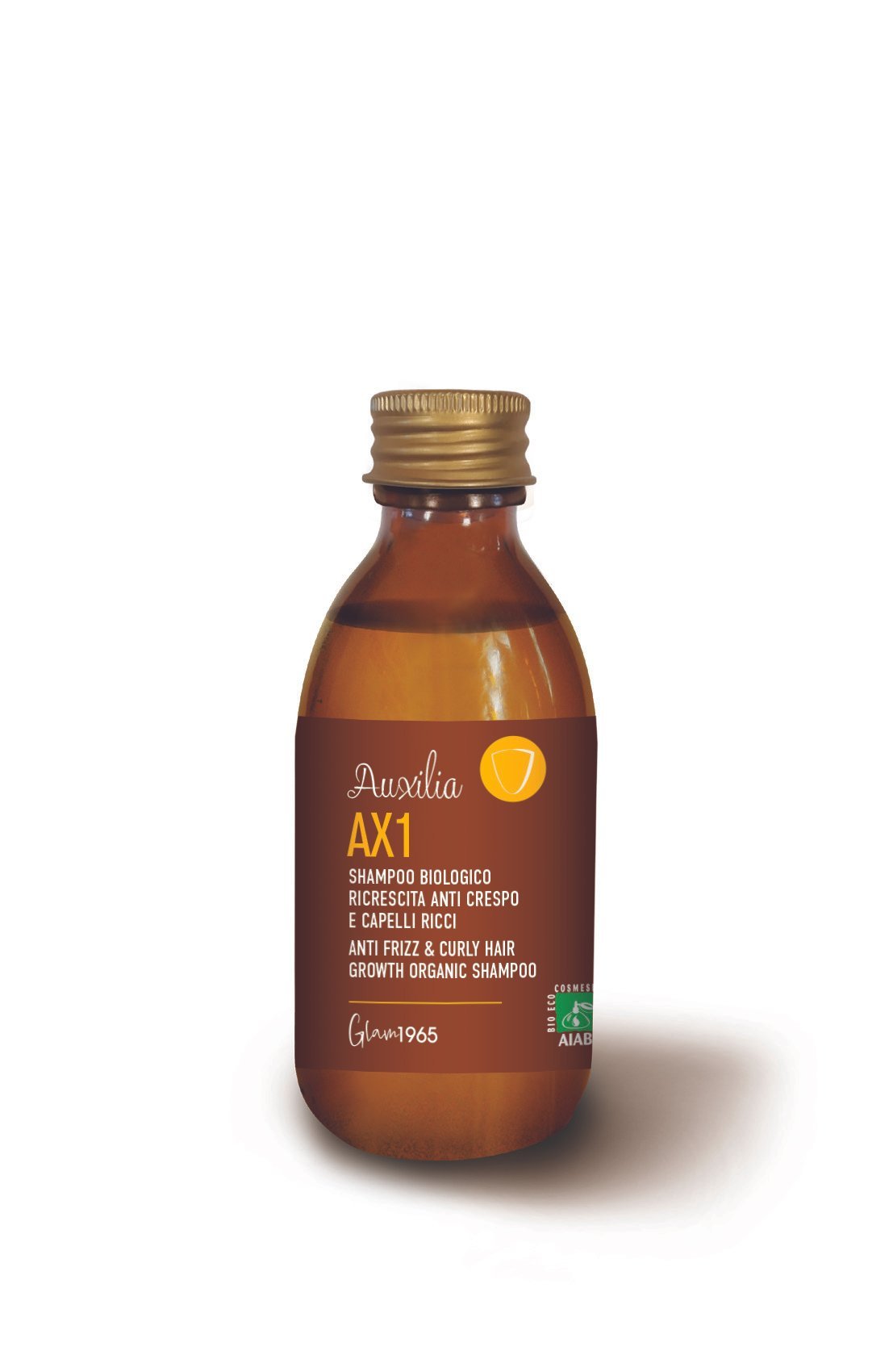GLAM AX1 Anti frizz & Curly juuksekasvu orgaaniline šampoon 250 ml