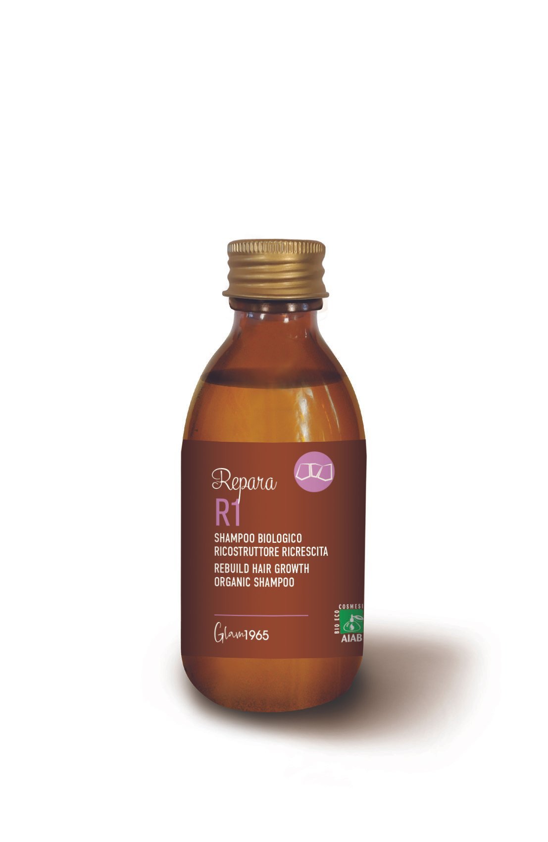 GLAM R1 Pārbūvēt mati izaugsmi organisks šampūns 250 ml