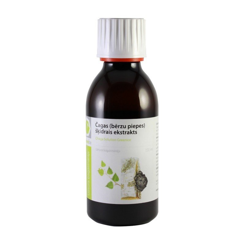 GREENICE Chaga (kase tee) vedel ekstrakt 150ml