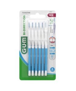 GUM Bi-Direction 0.9 mm starpzobu birstītes N6