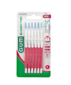 GUM Bi-Direction 1.2 mm starpzobu birstītes N6