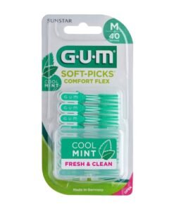 GUM Soft Picks Comfort Flex hambaorkid piparmünt, suurus M N40