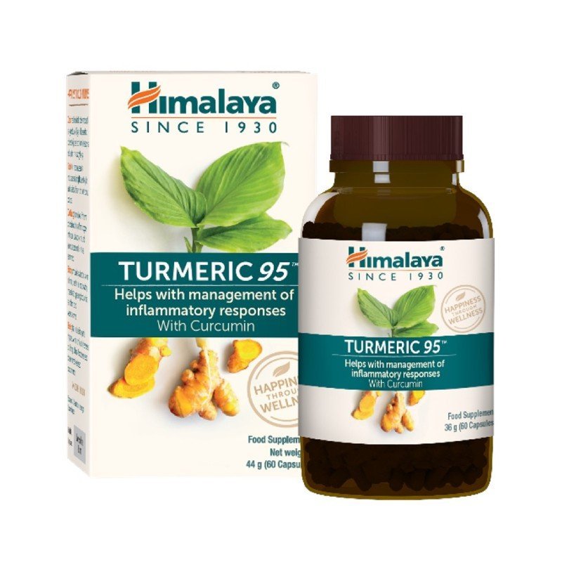 HIMALAYA Kurkum Pure maitsetaimede kapslid N60