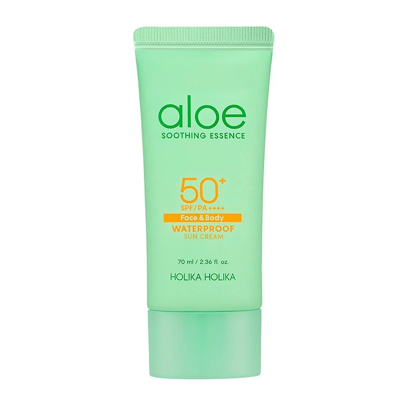 HOLIKA HOLIKA Aloe Soothing Essence SPF50+ ūdensizturīgs saules aizsargkrēms 70 ml