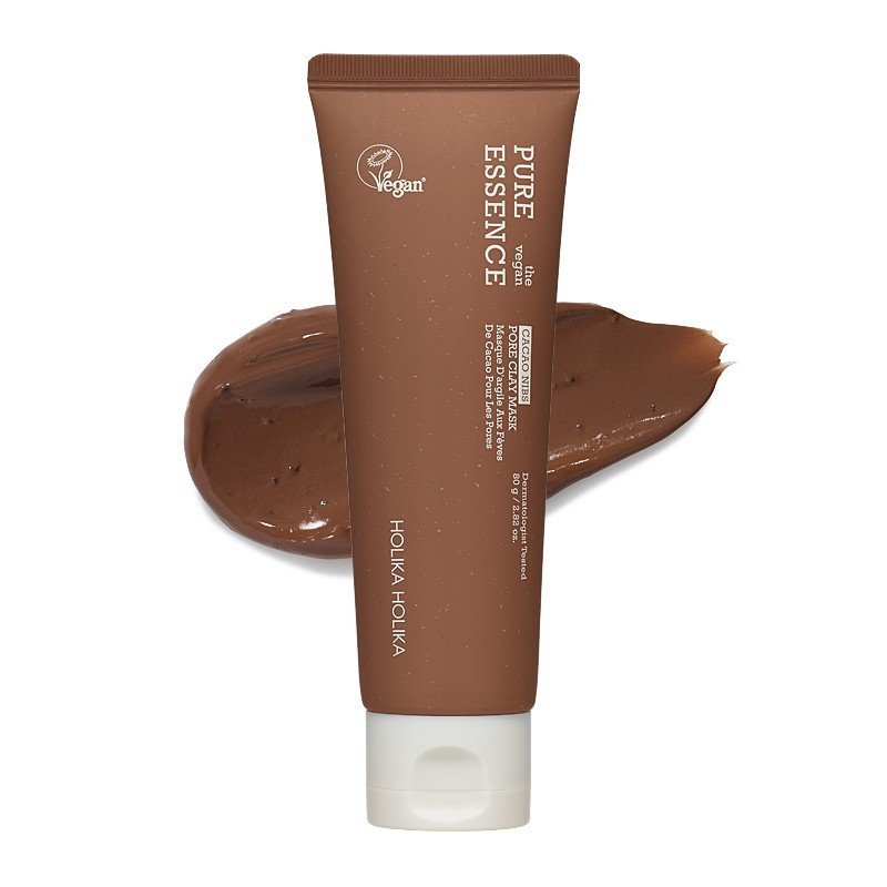 HOLIKA HOLIKA Pure Essence The Vegan Cacao Nibs Pore savimask 80 g