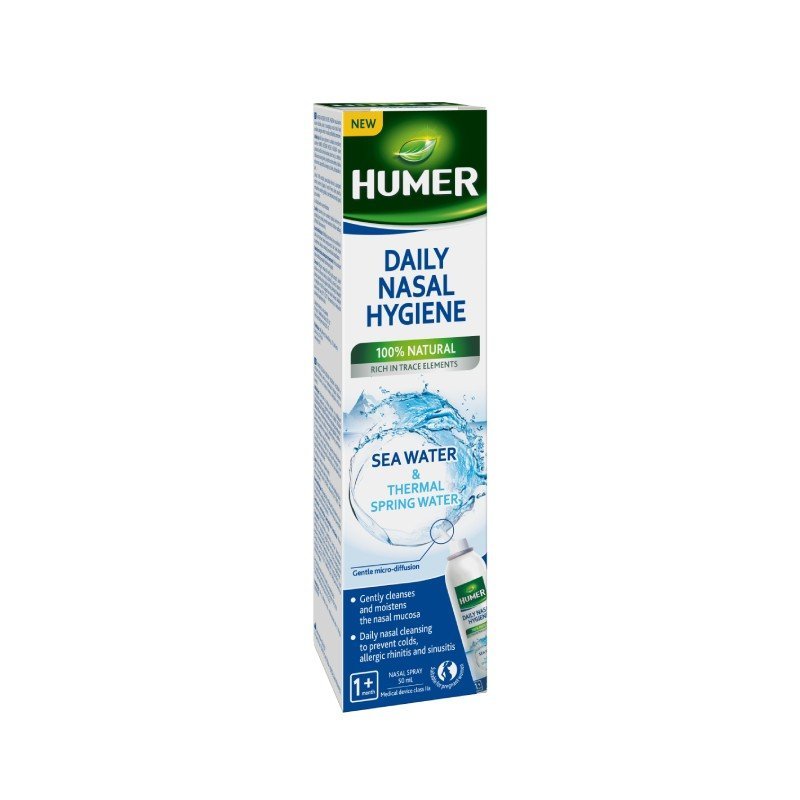 HUMER Daily deguna dobuma aerosols ar termālo un jūras ūdeni 50 ml