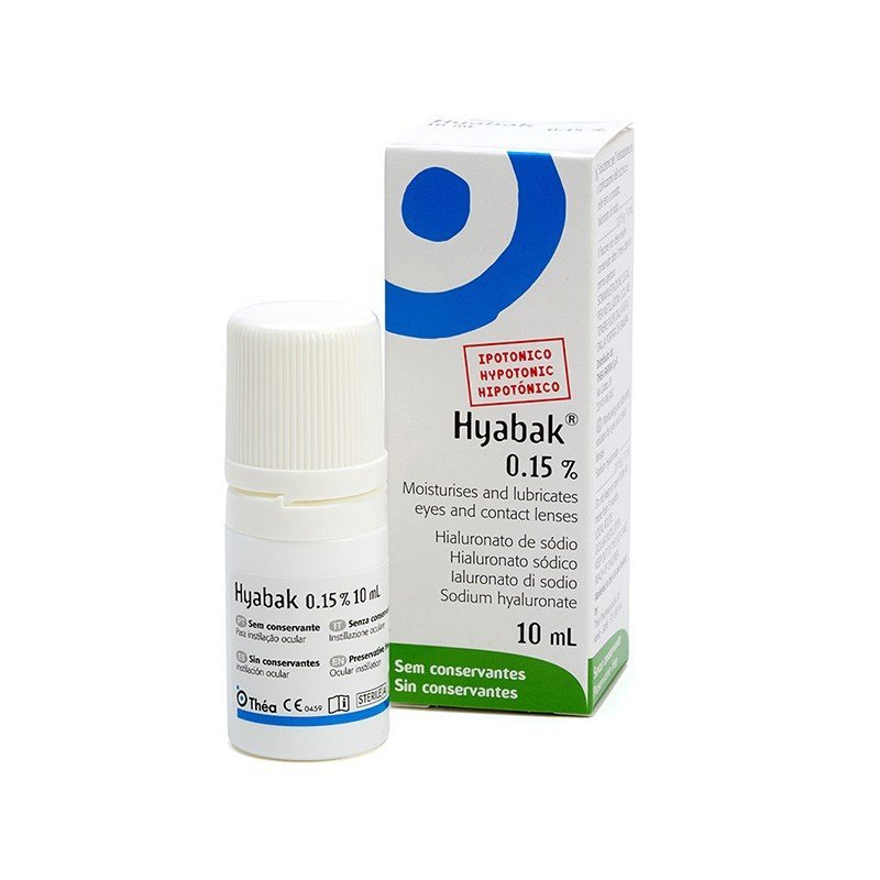 HYABAK 0,15% silmatilgad 10 ml
