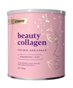 ICONFIT Beauty Collagen - Strawberry Mint pulveris 300 g