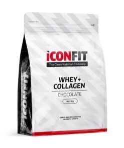 ICONFIT Whey+ Collagen - Zemeņu 1 KG