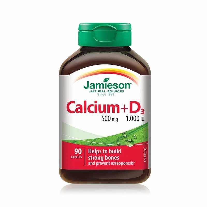 Jamieson Calcium + D3 tabletes N90