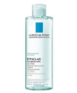 LA ROCHE-POSAY Effaclar Micelārais ūdens taukainai ādai ar tendenci uz akni 400 ml