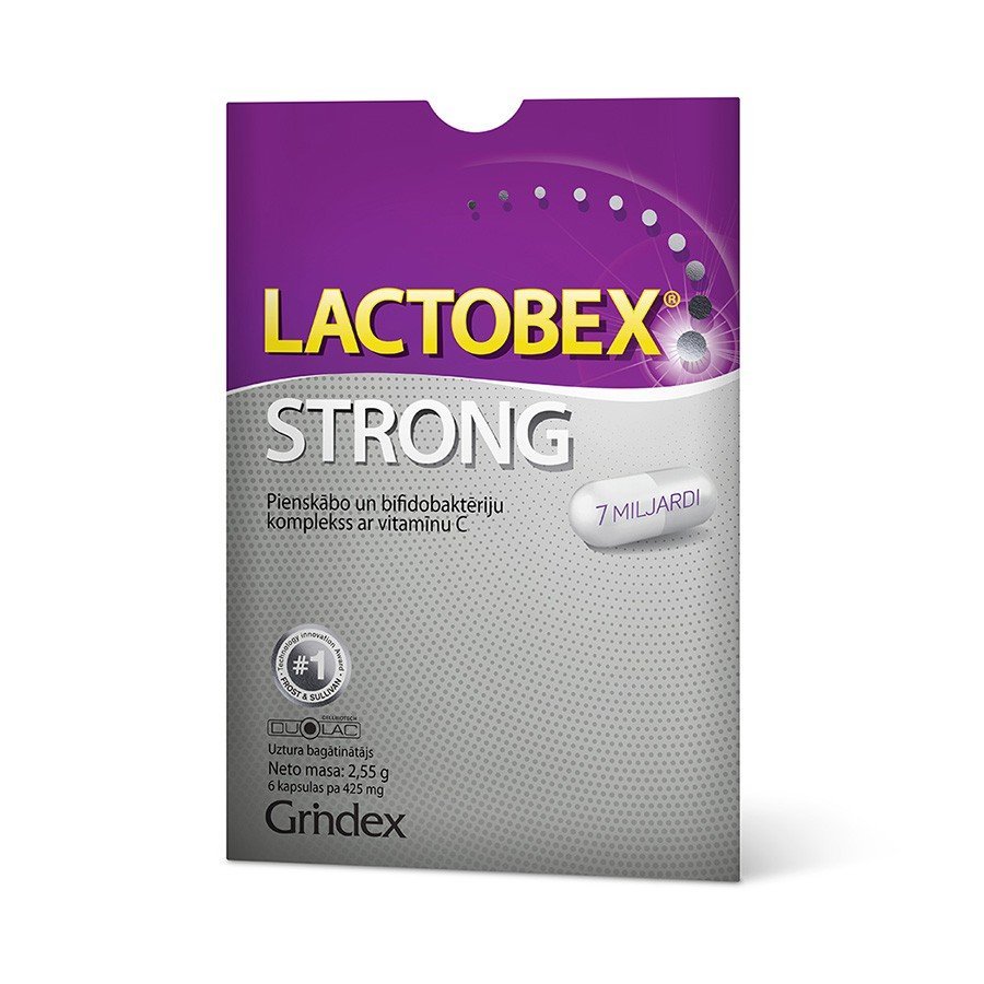LACTOBEX Strong, kapsulas N6