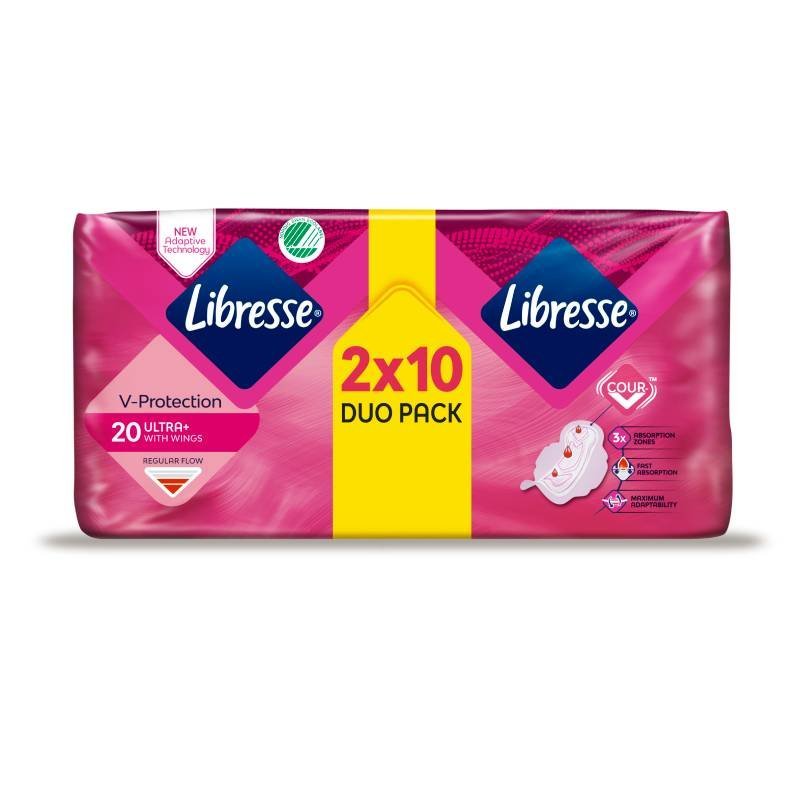 LIBRESSE Invisible Normal hügieenisidemed N20