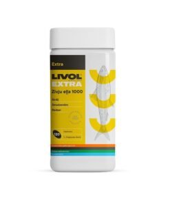 LIVOL Extra Omega-3 zivju eļļa 1000 mg kapsulas N120
