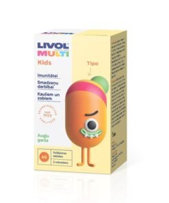 LIVOL Multi Kids (augļu garša) košļājamās tabletes N60