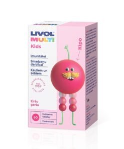 LIVOL Multi Kids (ķiršu garša) košļājamās tabletes N60