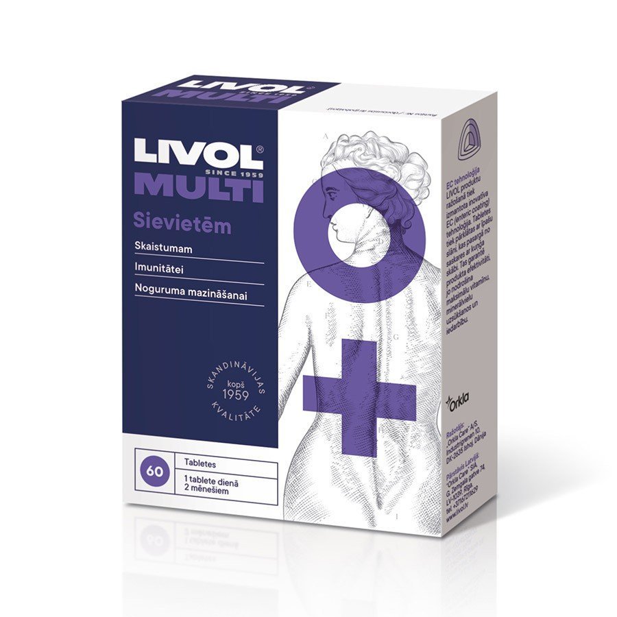 LIVOL Multi Sievietēm tabletes N60